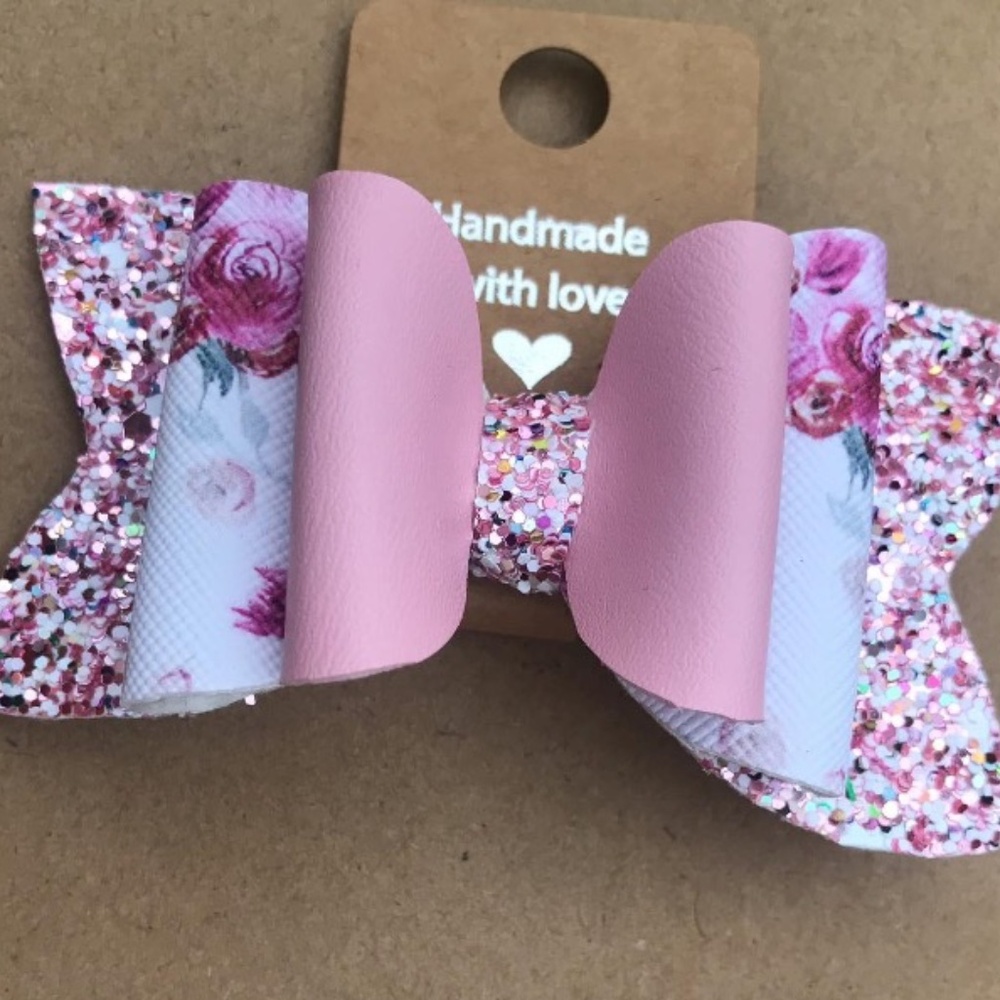FauxLeather bows